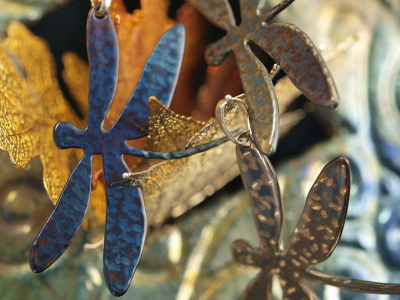 Dragonfly Pendants in Stainless Steel